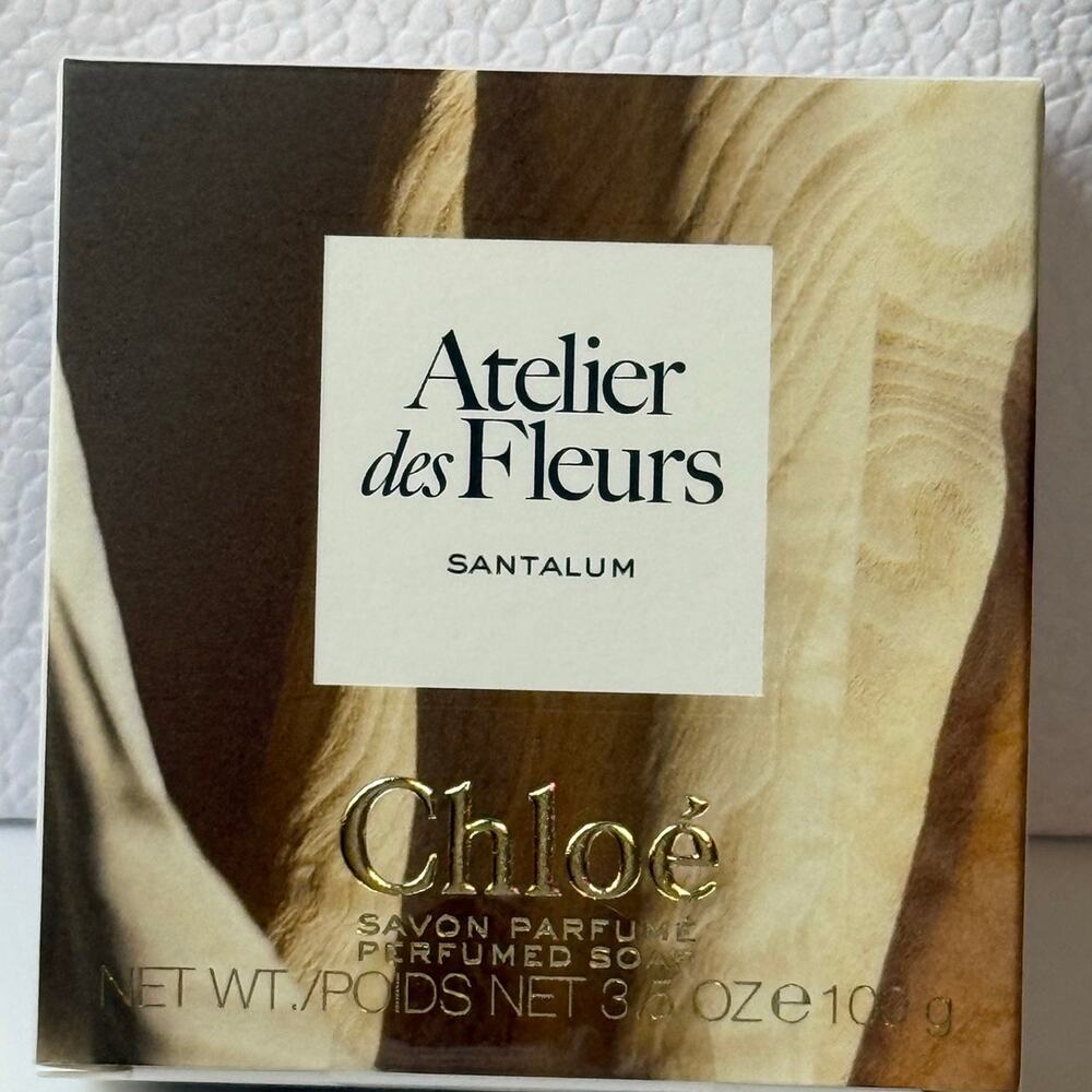 Chloe Atelier des Fleurs Perfumed Bar Soap - SAVON SANTALUM 100g - Picture 2 of 4